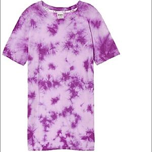 PINK VICTORIAS SECRET LONG OVERSIZED SLEEP SHIRT